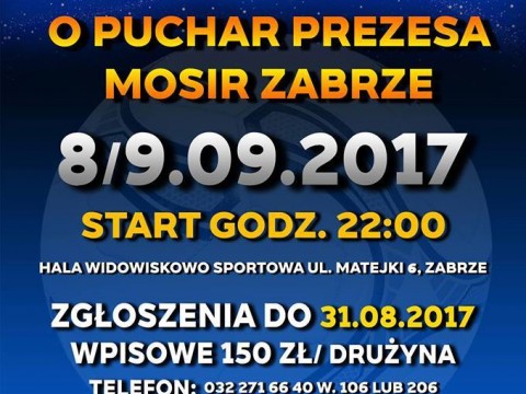 Nocny Turniej Piłki Nożnej o Puchar Prezesa Zarządu MOSiR Zabrze